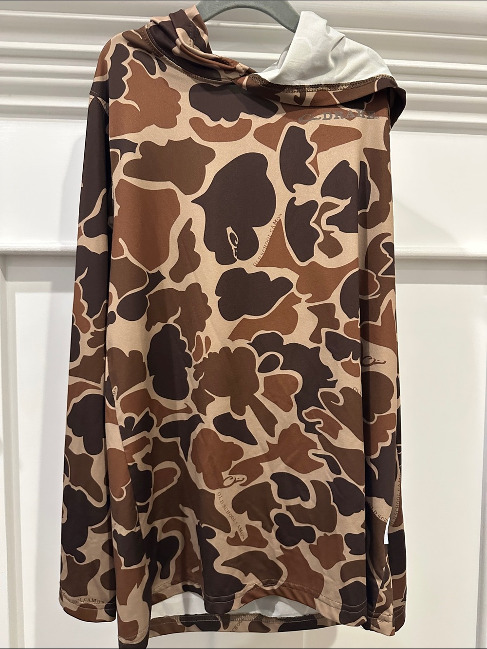 Drake Brown and Tan Camo Hoodie for Kids